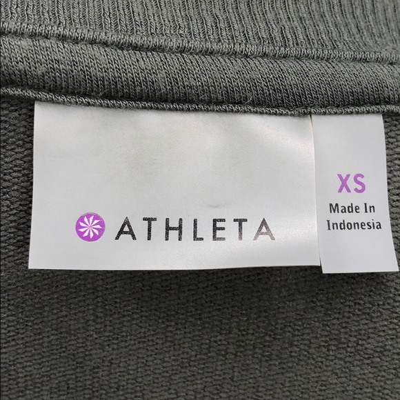 Athleta Criss Cross Wrap Front Sweatshirt Size XS - Picture 7 of 8